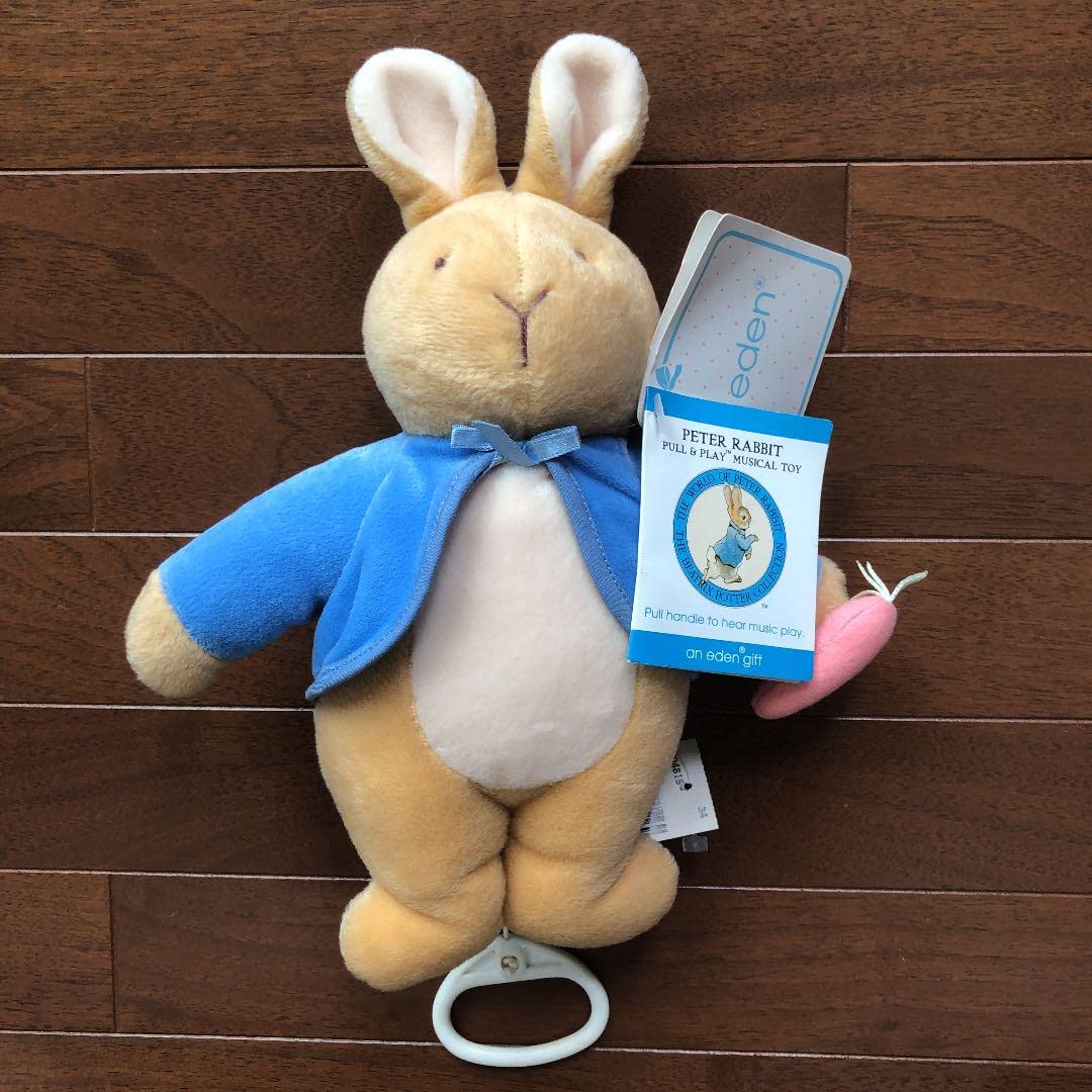 うさぎオルゴールぬいぐるみピーターラビット